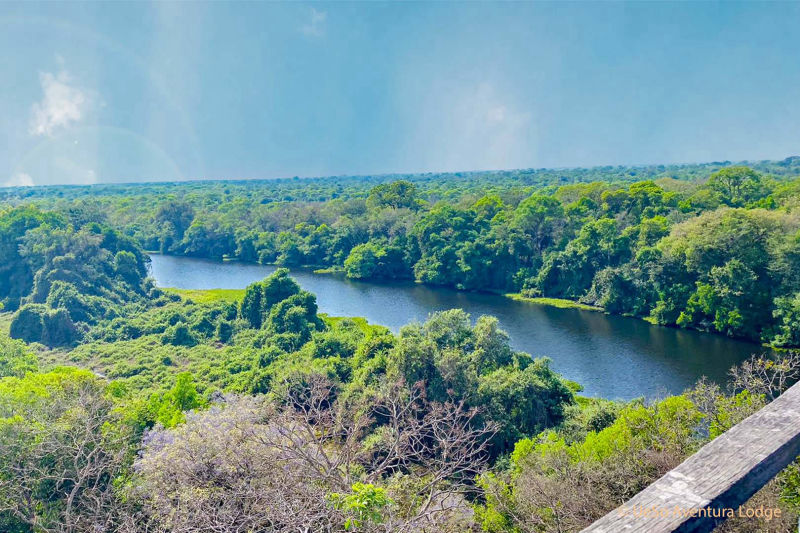 Aussicht auf den Rio Claor