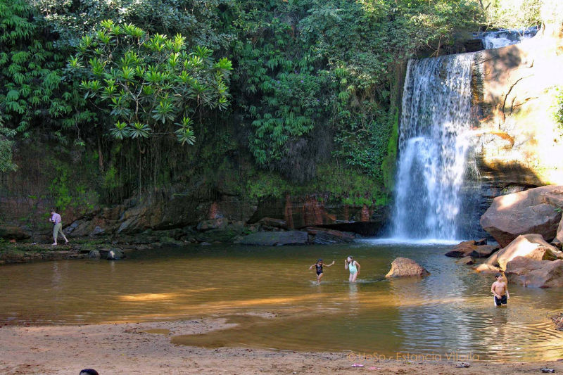 Touristen in der Chapada