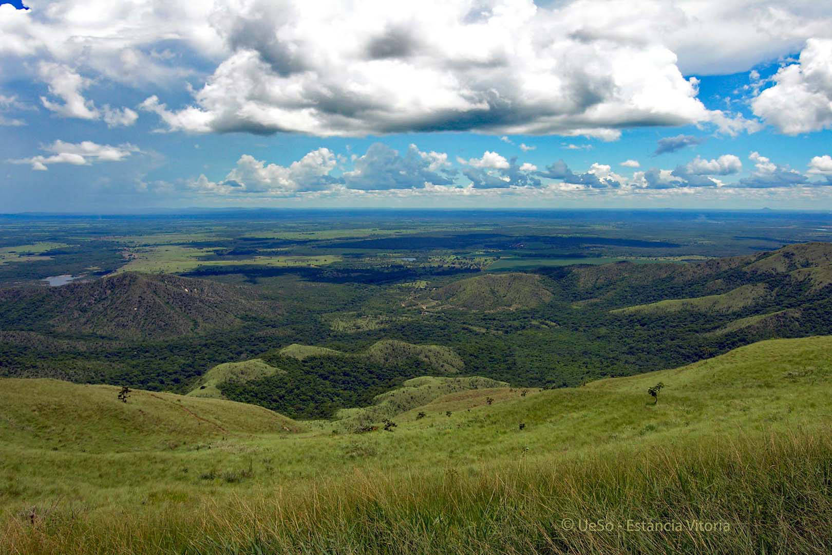 Aussicht vom Tafelberg, Cerado Mato Grosso