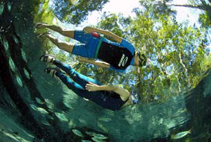 Tour 7 - Wasserfall der blauen Hochebene und schnorcheln im glasklaren Fluss und Pantanal